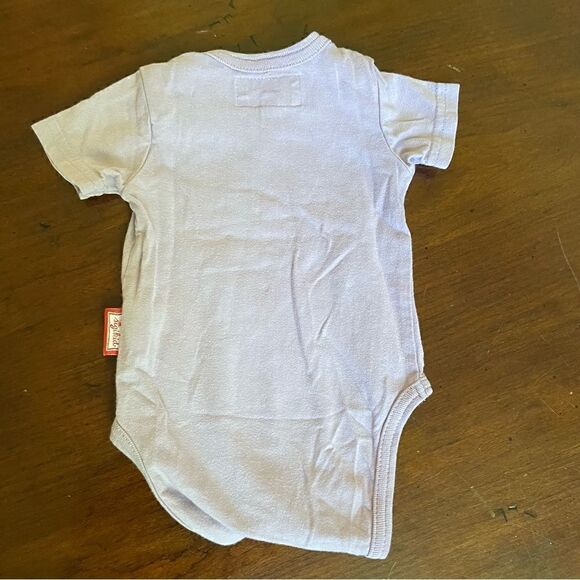 Sigikid German Made Newborn Cotton Onesie with Turtle Size 50/ Newborn/ Premie - Picture 6 of 6